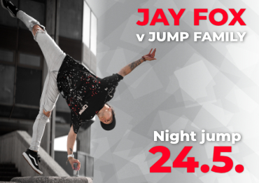 Night jump s Jay Foxem v JUMP FAMILY Ústí nad Labem 24.5.