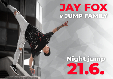 Night jump s Jay Foxem v JUMP FAMILY České Budějovice 21.6.