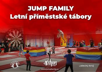 Letní příměstské tábory v JUMP FAMILY Ústí nad Labem 1.7. - 30.8.